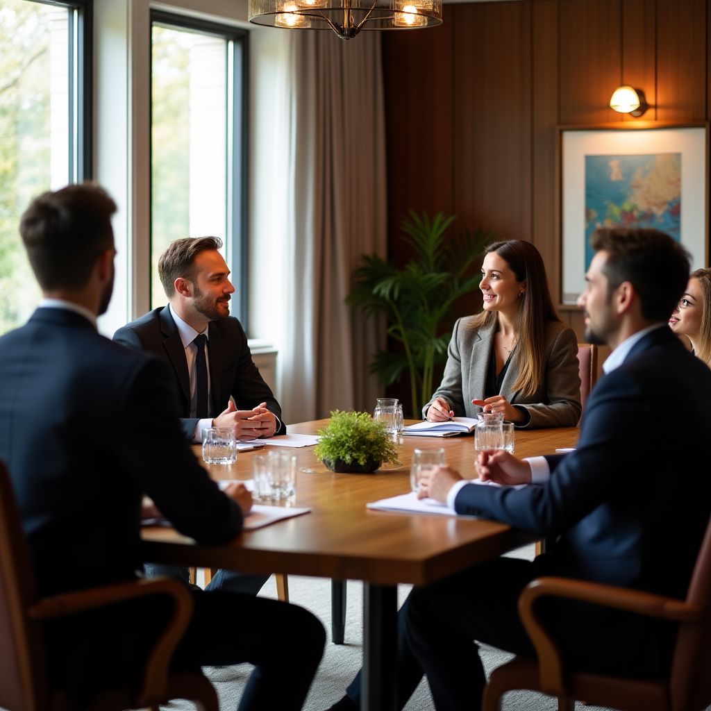 Reunión con clientes